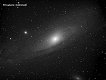M31 galaxie v Andromedě<br/>dole M110 