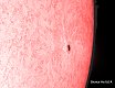 Slunce první světlo SunDancer II<br/>nepravé barvy 